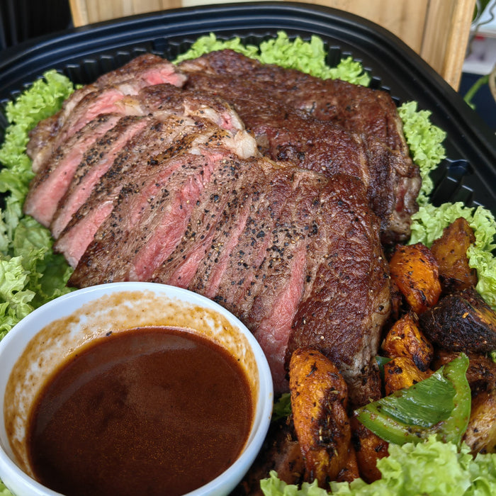 Beef Steak w/ Root Vegetables (Platter)