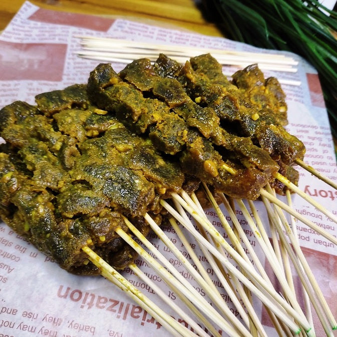 Raw Jumbo Beef Satay (30s) (No Sauce) Satay EZBBQ - BBQ Wholesale & Events BBQ Catering 