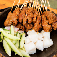 SET - Grilled Chicken Satay (30s) Cooked EZBBQ - BBQ Wholesale & Events BBQ Catering 