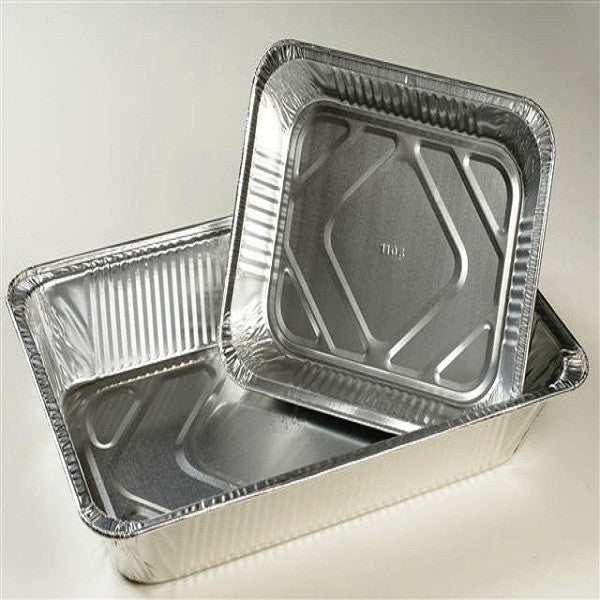 Set of 3 Aluminium Trays (A4) Accessories EZBBQ - BBQ Wholesale & Events BBQ Catering 